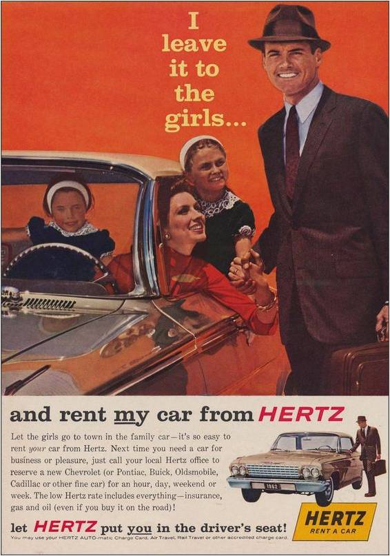 Vintage Hertz advert